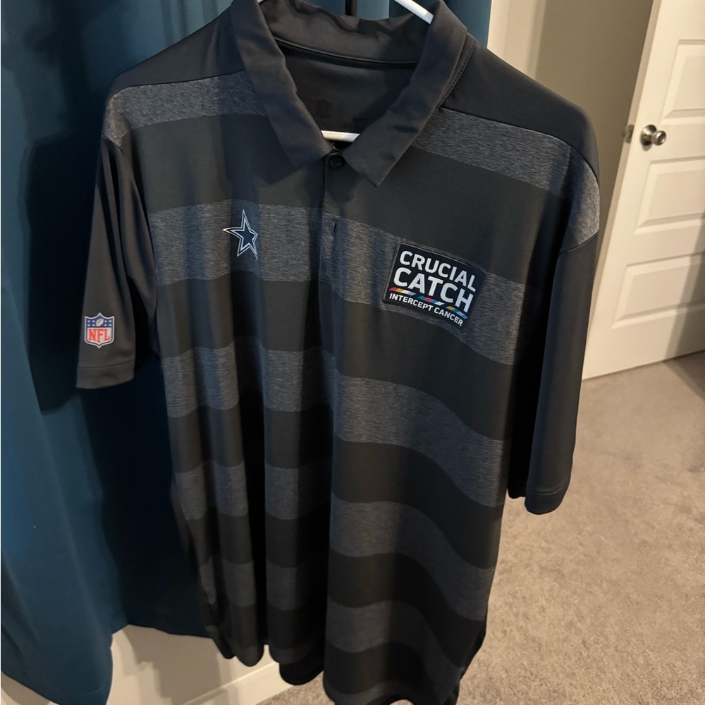 Dallas Cowboys Crucial Catch Nike Polo